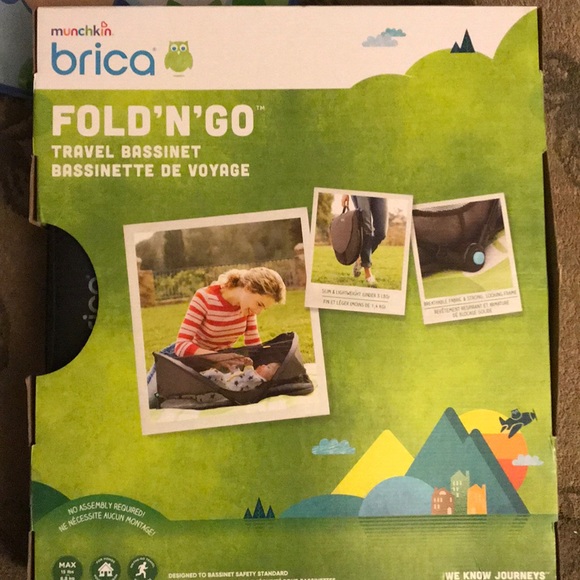 Brica Fold 'N' Go Travel Bassinette